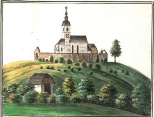 Farna cerkev Št. Jakob (ok. 1200) (© Foto: arhiv krške škofije)