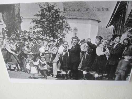 Ein “Gailtaler Kirchtag“ anno 1910 (© Foto: privat)