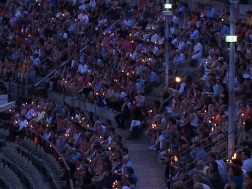 Ein beeindruckender Abend in der Arena von Verona (© Foto: Maria Slama)