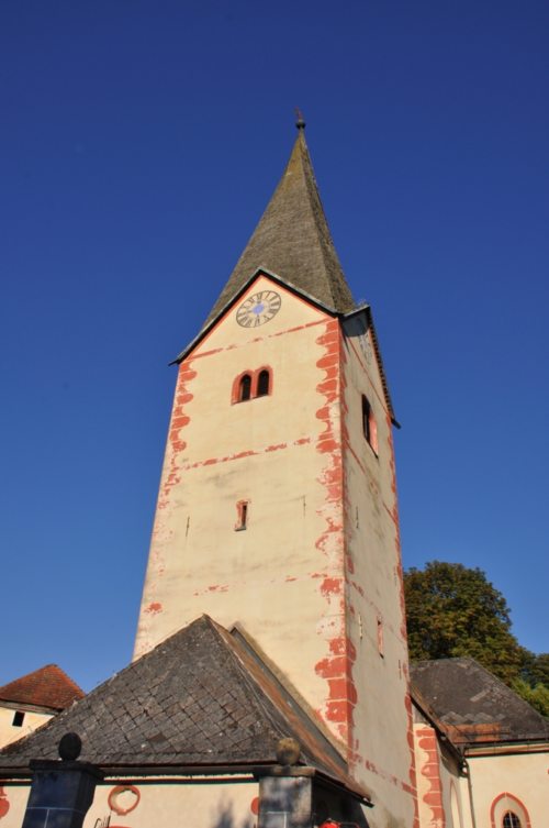 Pfarrkirche Möchling/Mohliče (© Foto: J. Oschwaut)