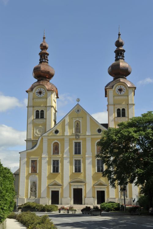 Die Loretokirche in St. Andrä/Lav. ist die zweite “Basilica minor“ Kärntens.  (© Foto: P. Gerfried Sitar )