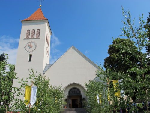 Pfarrkirche Herz Jesu in Seeboden (© Foto: Christine Gruber)