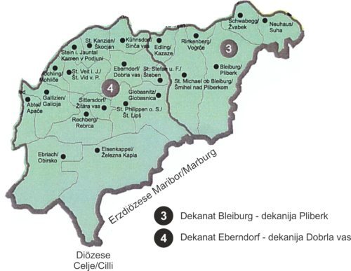 Dekanat Eberndorf und Dekanat Bleiburg (© Foto: Diözese Gurk)