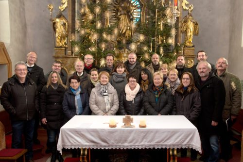 Tonmitschnitt – Am Sonntag der Taufe des Herrn, dem offiziellen Abschluss der Weihnachtszeit, verschönerte der Gemischte Chor Ludmannsdorf unter der Leitung von Karl Heinz Haslauer gesanglich den Pfarrgottesdienst.