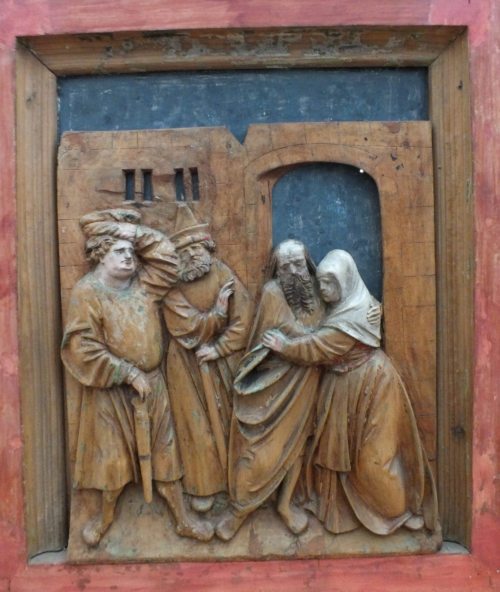 Ausschnitt aus Baierberger Altar, um 1525 (© Foto: Stift Gurk)