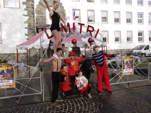 Der Eingang zur Wunderwelt des Circus! (© Foto: Wolfgang Unterlercher)