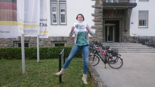 Martina, 1. Vorsitzende der Katholischen Jungschar in Aktion für Menschenrechte (© Foto: Holdernig/Kath. Jungschar Kärnten) Martina, 1. Vorsitzende der Katholischen Jungschar in Aktion für Menschenrechte (© Foto: Holdernig/Kath. Jungschar Kärnten)