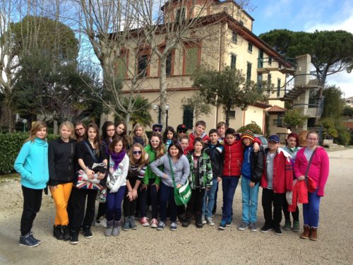 Die 3a Klasse der Hauptschule Velden in Rom und Assisi (© Foto: Frau HOL Christine Wuzella, Lehrerin der Hauptschule Velden am Wörthersee)