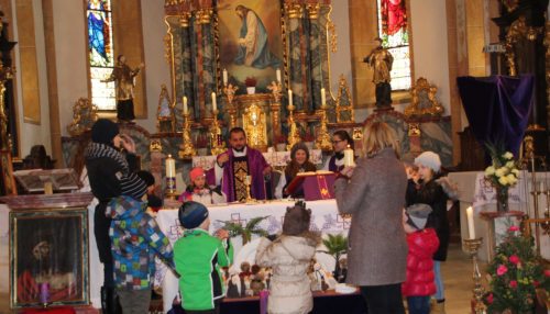 Hl. Messe, mitgestaltet durch die Jungschar St. Stefan, am 18. März  (© Foto: Renate Ebner)