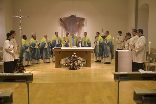 Festliche Eucharistiefeier anlässlich des Patroziniums mit dem steirischen Generalvikar Prälat Dr. Heinrich Schnuderl (© Foto: Priesterseminar)