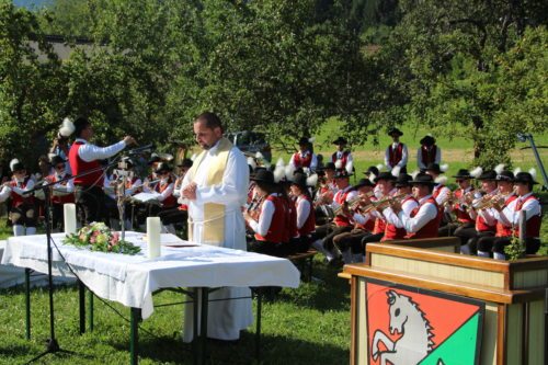 Wortgottesdienst beim Jubiläumsfest (Bild: Peter Sternig).