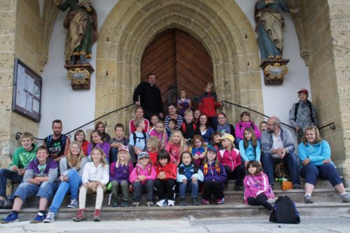 Die Teilnehmer am Ferienlager des Dekanats Gmünd-Millstatt (© Foto: Benno Karnel)