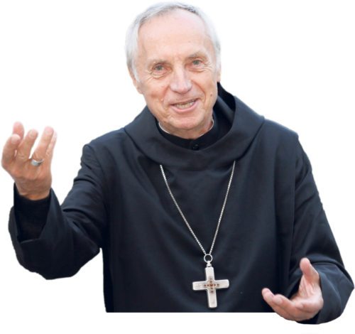Notker Wolf, der höchstrangige Benediktiner, besuchte St. Paul (© Foto: haab) Notker Wolf, der höchstrangige Benediktiner, besuchte St. Paul (© Foto: haab)