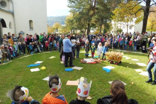Erntedankfest des Kindergartens Seeboden (© Foto: Michaela Ebner-Andorfer)