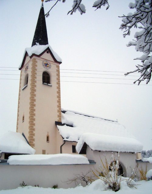 Die Pfarrkirche Göltschach/Golšovo erhält ein neues Fastentuch.  (© Foto: Pfarre Göltschach/Golšovo)