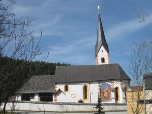 Pfarrkirche Rinkenberg/ Farna cerkev Vogrče