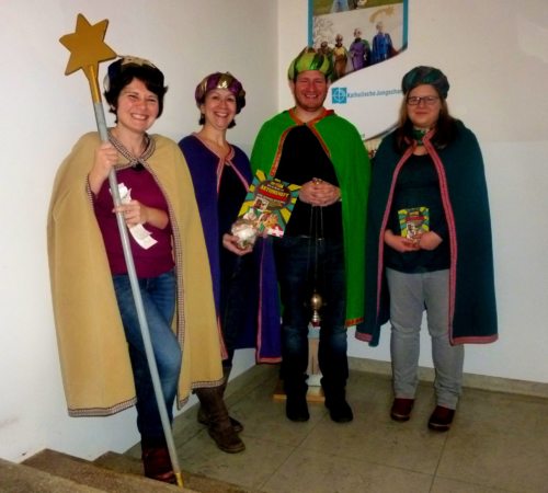 Die König/innen Anja, Matthias, Stefi und Annelies (© Foto: Michi, Kath. Jugend)