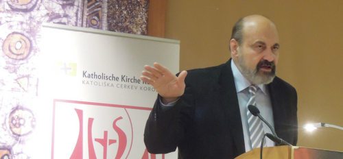 Der Prager Priester, Theologe, Philosoph und Psychotherapeut Tomas Halik im SONNTAG-Interview über Glaube, Kirche und Suchende (© Foto: KH Kronawetter / Internetredaktion)