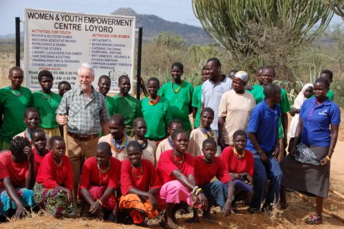 Caritasdirektor Josef Marketz zu Besuch in Loyoro in Uganda (© Foto: Caritas Kärnten)