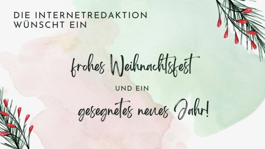 Frohe Weihnachten | &copy; Foto: Internetredaktion