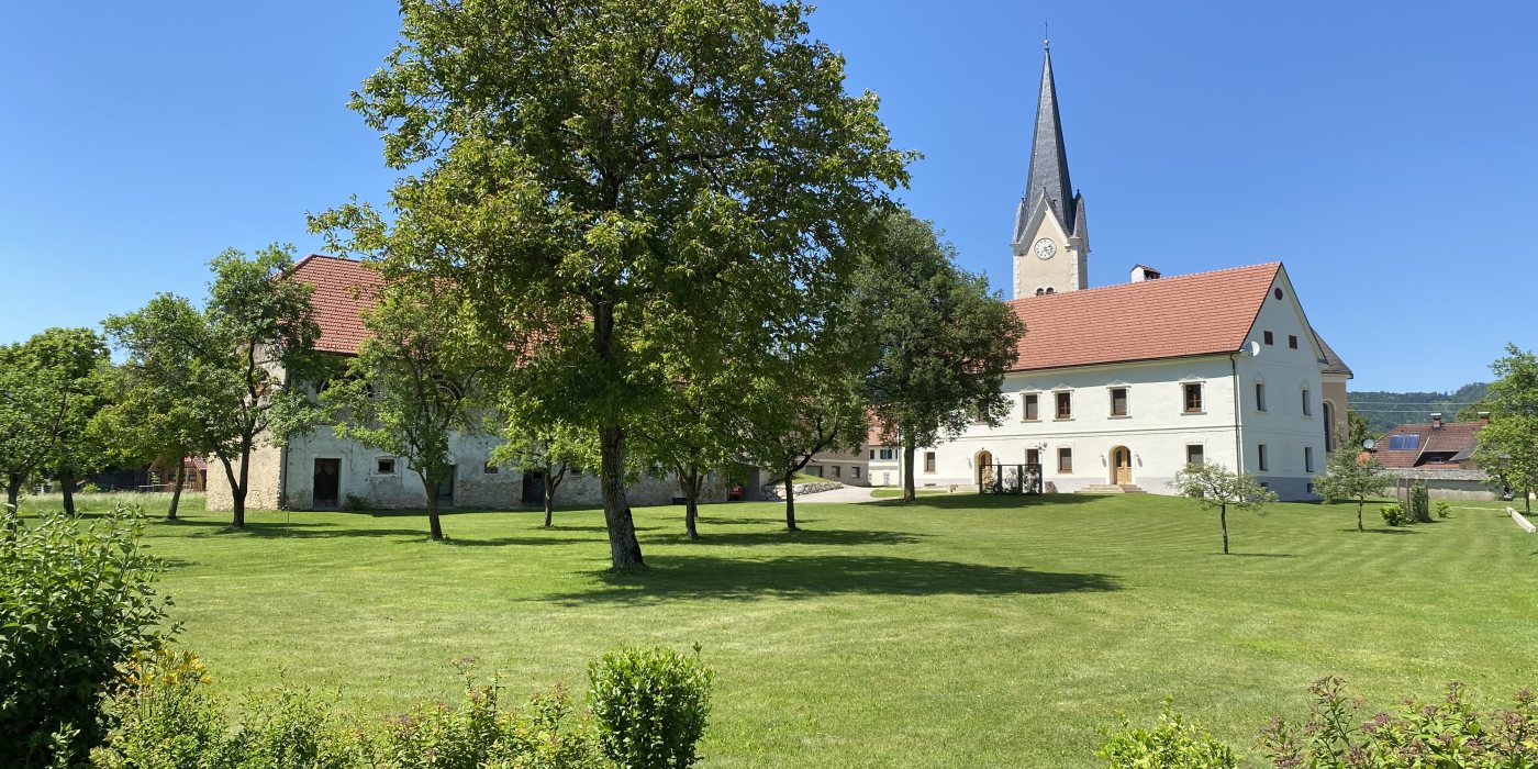 © Foto: Pfarrarchiv Schwabegg-Žvabek, Pfarrhof - župnišče