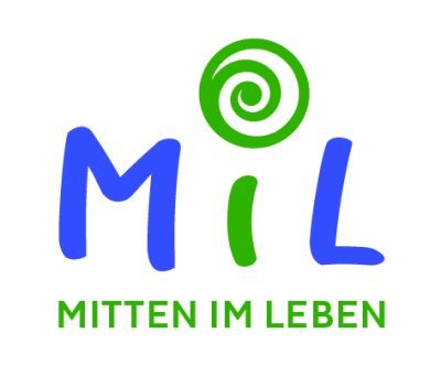 Logo: Mitten im Leben