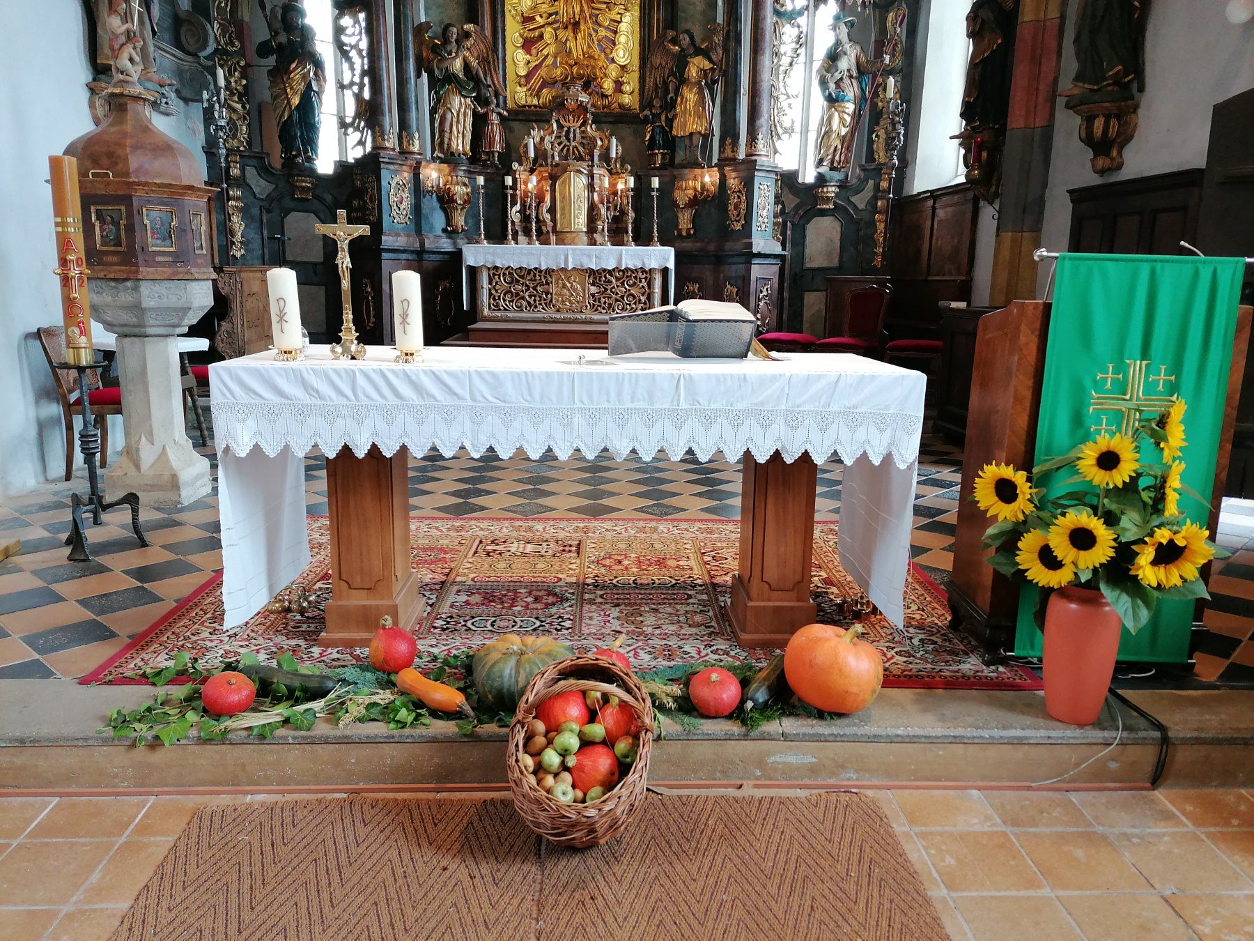 Erntedankfest in Pusarnitz