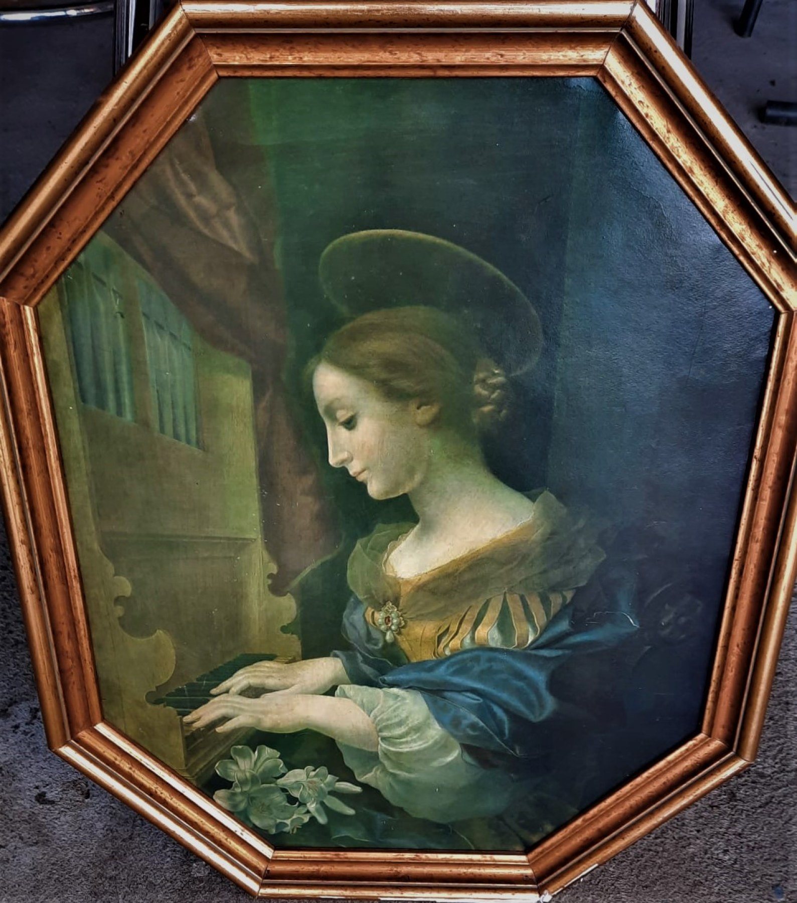 Heilige cäcilia patronin der musik