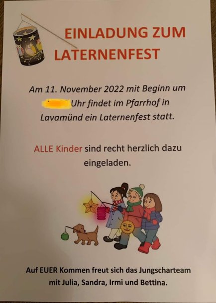 © Foto:Pfarre Lavamünd