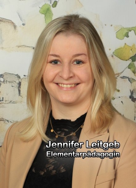 Gruppenführende Elementarpädagogin Jennifer Leitgeb