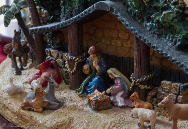 Bild: Die Feier der Weihnachtsliturgie