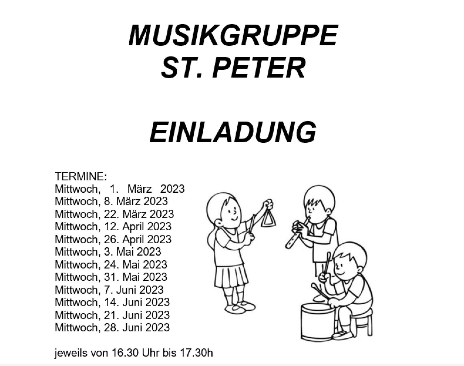 Musikgruppe St. Peter
