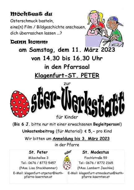 © Pfarren St. Peter und St. Modestus