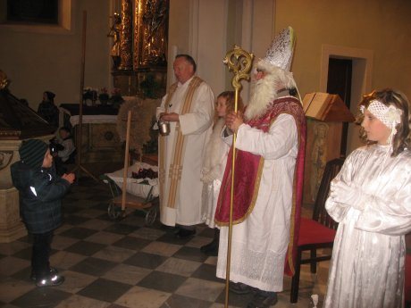 Bild: Der Nikolaus im Dekanat Greifenburg