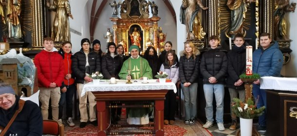 © Foto:  Vorstellungsgottesdienst 21.1.2o24 Pfarrkirche Poggersdorf 