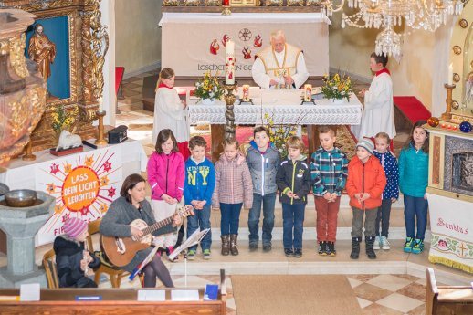 Bild: Vorstellgottesdienst in Kremsbrücke zur Erstkommunion