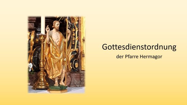Gottesdienstordnung