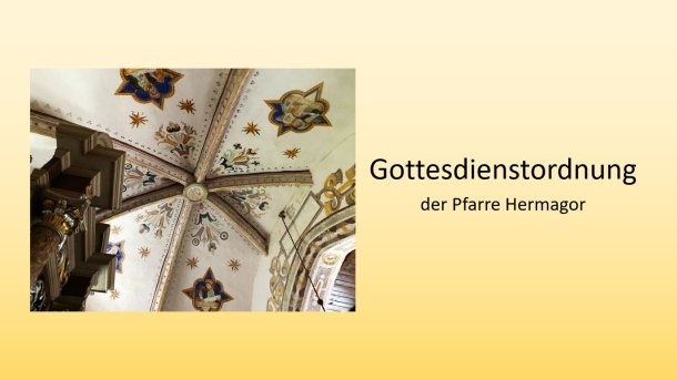 Gottesdienstordnung