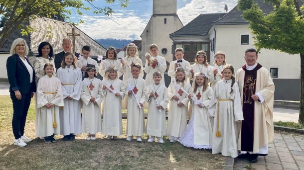 Bild: Erstkommunion in St. Margarethen am 9. Mai 2026