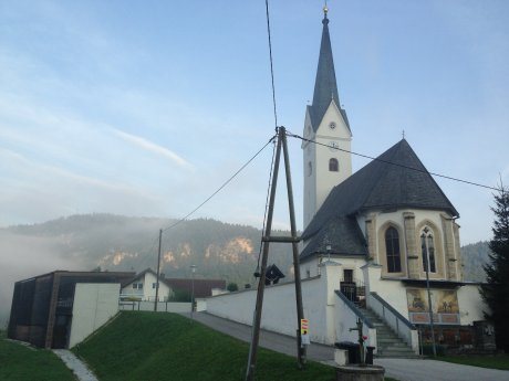 Bild: Die Pfarrkirche Mieger / Medgorje