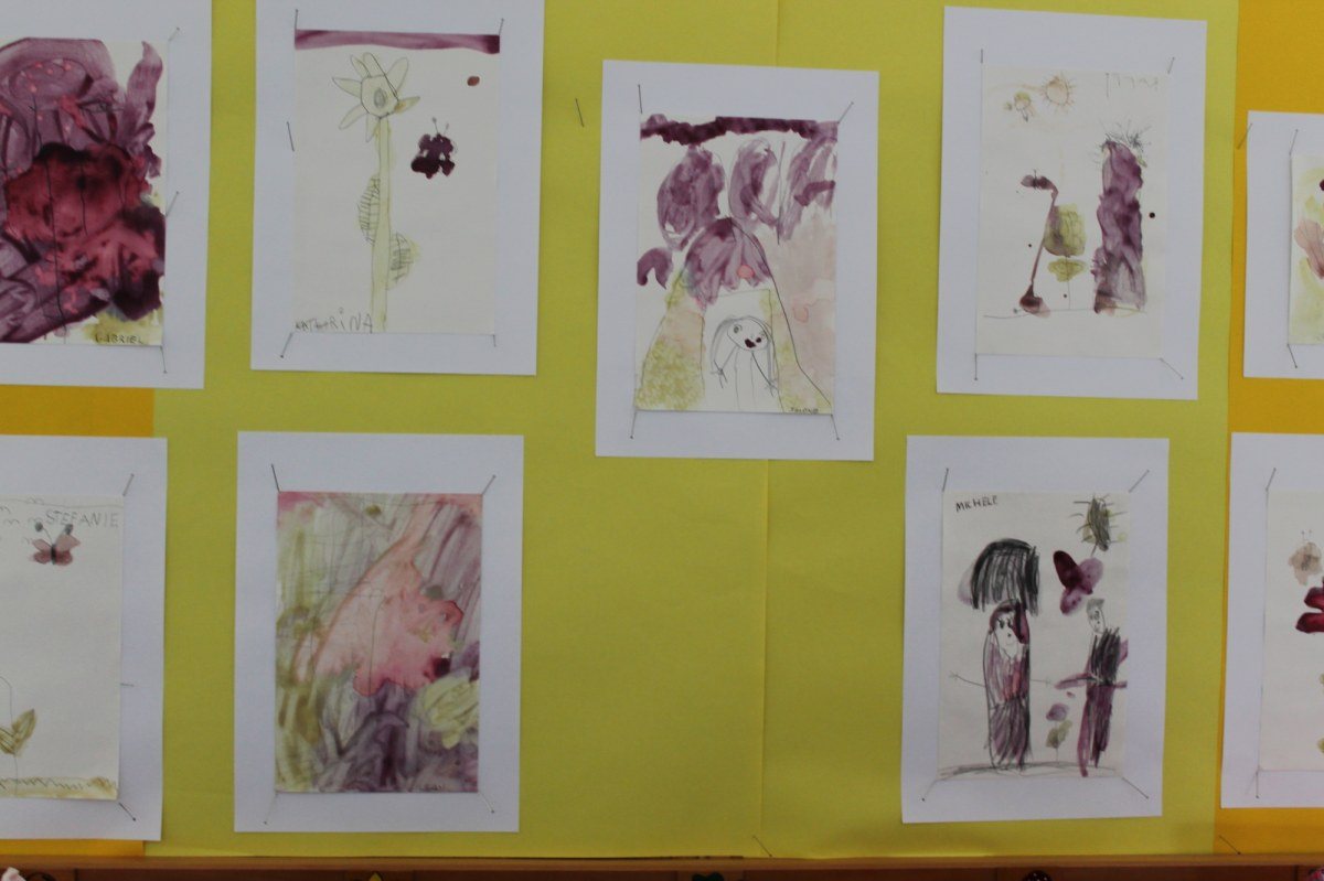 Kunstprojekt Im Kindergarten St Marienheim