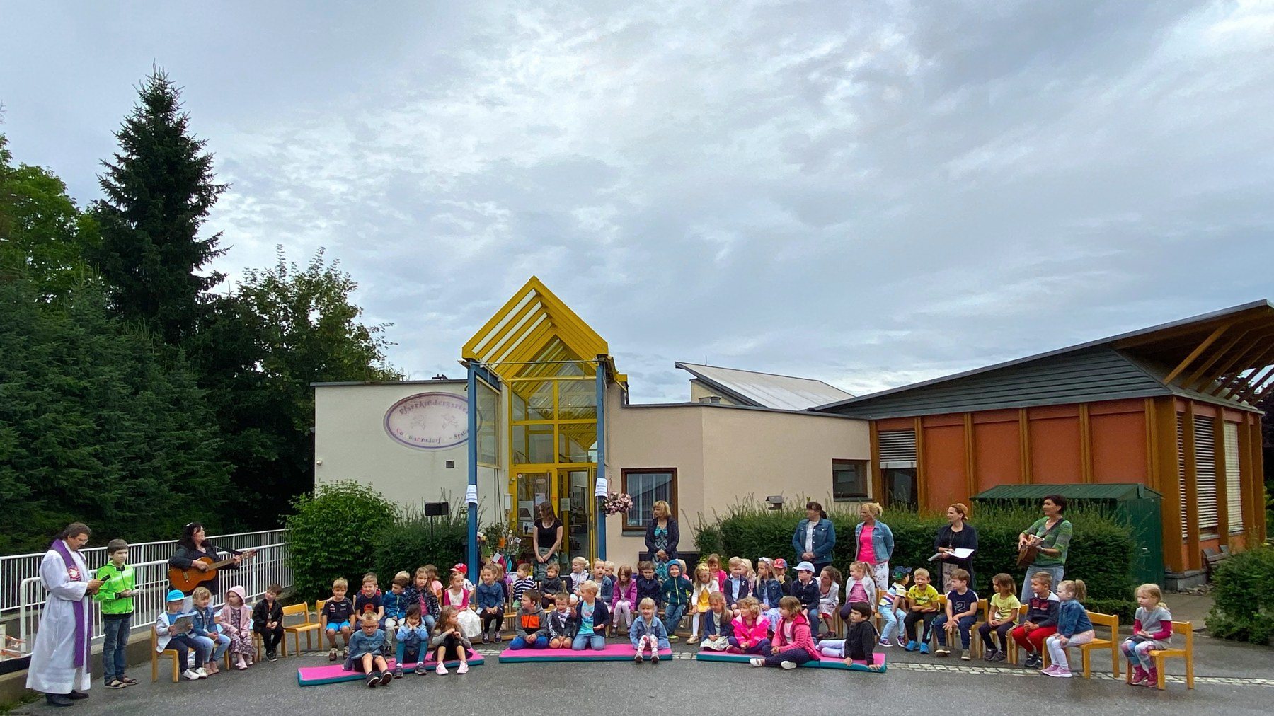  Abschlussfeier im Kindergarten Motiv 
