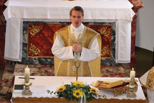 Bild: Nachprimiz von Mag. Bernd Wegscheider / Ponovitev prve sv. maše