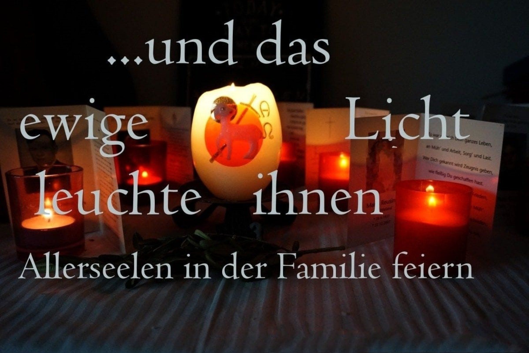 Gottesdienste zu Allerheiligen und Allerseelen!
