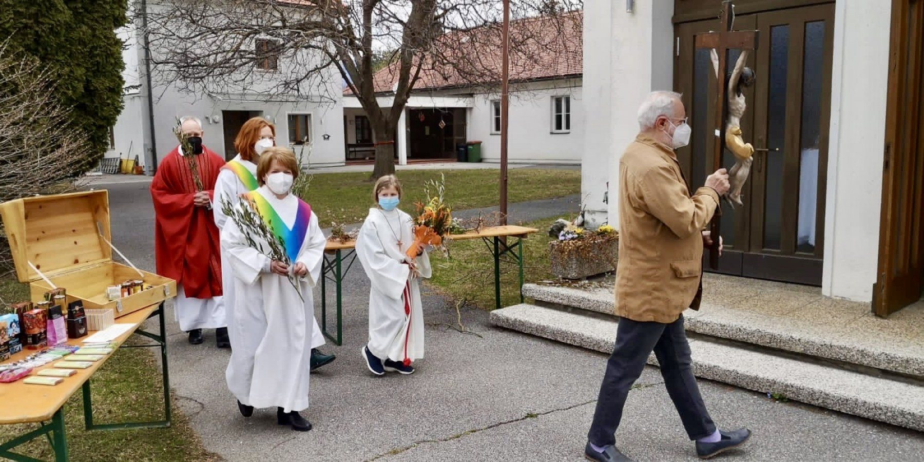 Palmsonntag in Sankt Josef