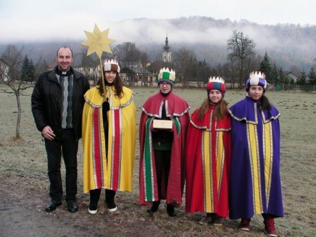 Bild: Dreikönigssingen / Tri kraljevsko petje
