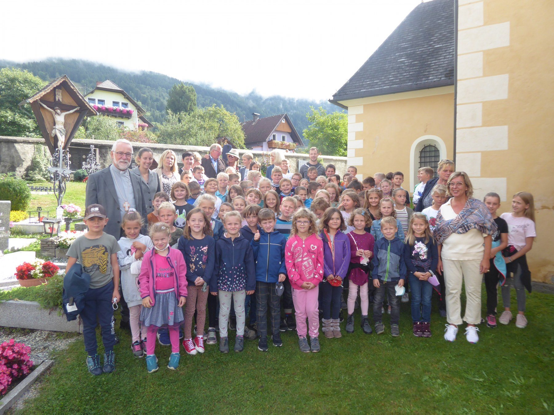 Bischof Josef Marketz Besuchte Am 17 September 2021 Die Pfarre 