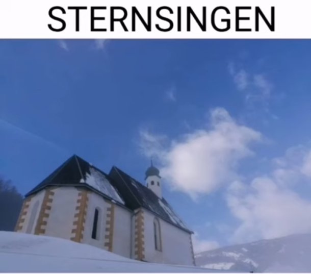 Bild: Sternsingen 2021 / 2022 - eine Erinnerung!