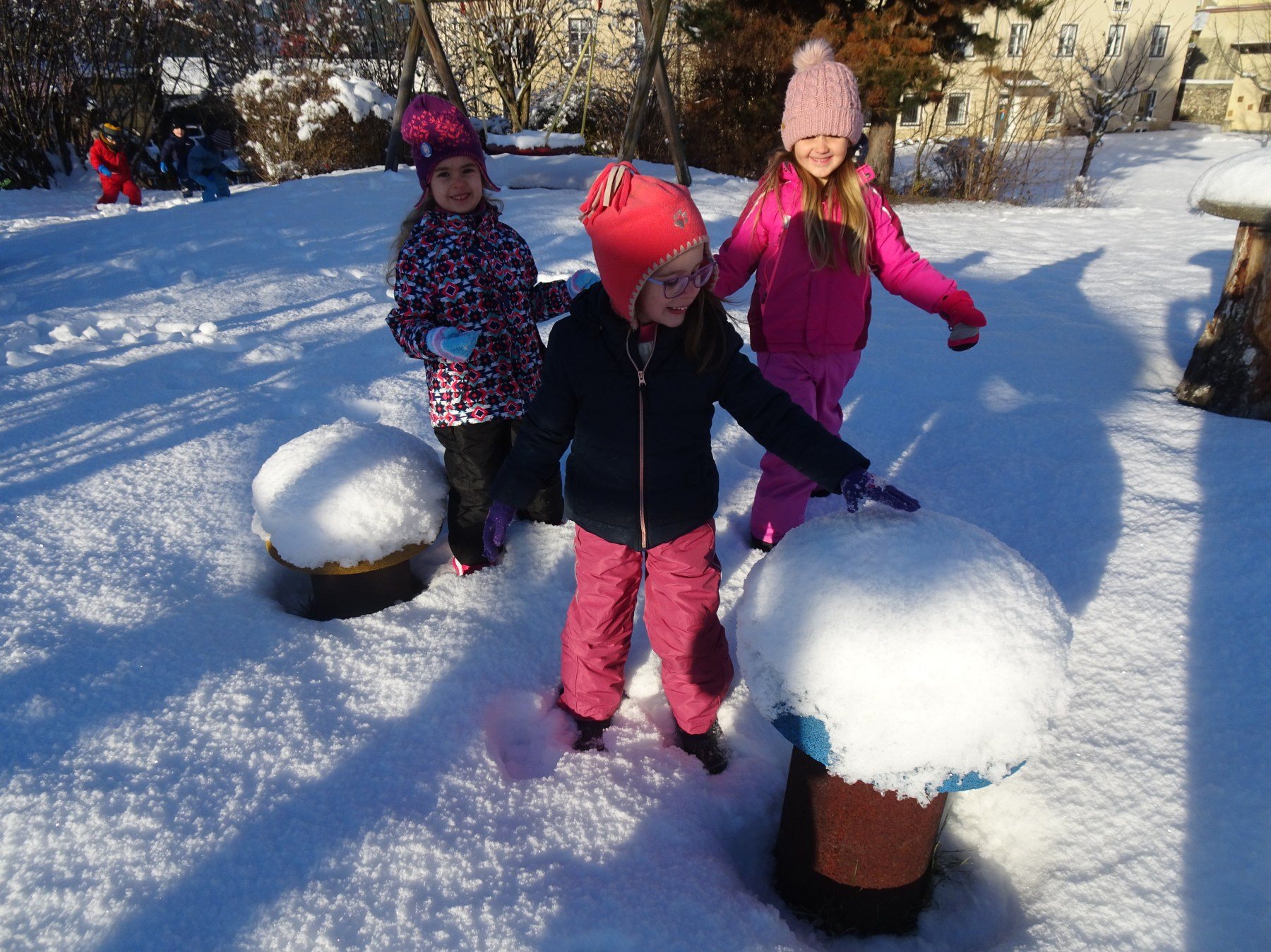Es schneit, es schneit, es wurde höchste Zeit