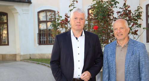 Finanzkammerdirektor Gerhard Salzer und Diözesanökonom Burghard Kronawetter Finanzkammerdirektor Gerhard Salzer und Diözesanökonom Burghard Kronawetter